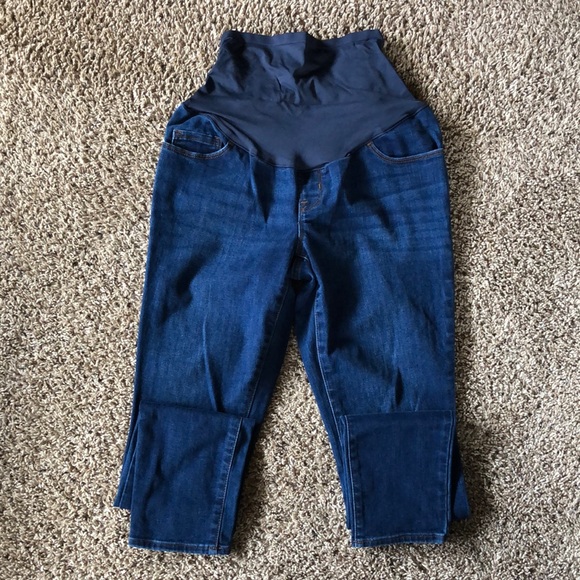 Old Navy Denim - Old Navy Sz 6L Full Panel Maternity Skinny Jeans